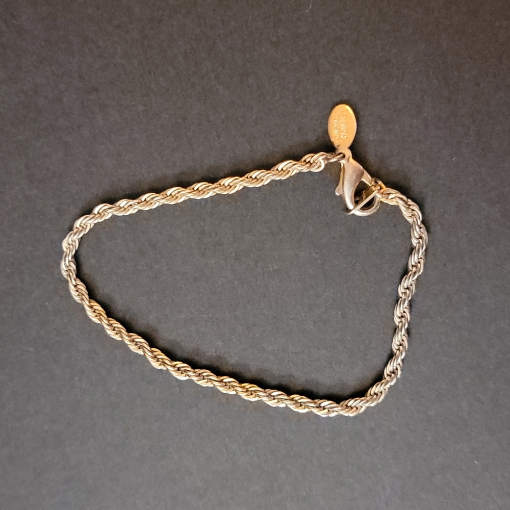 Gold Plated Bracelet Rope Chain
